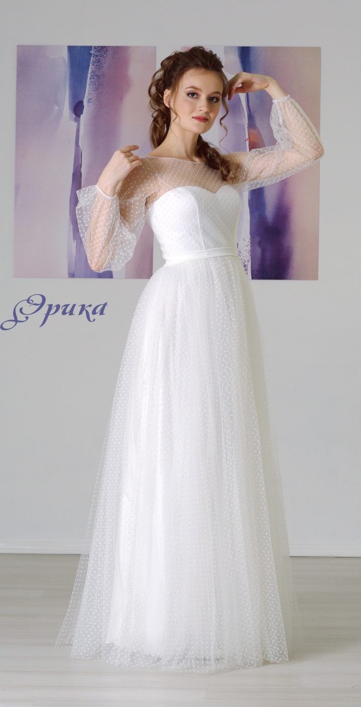 Свадебное платье Эрика макси
